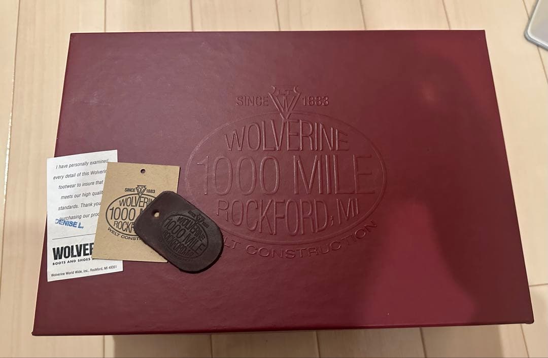 ウルヴァリン WOLVERINE 1000mile ブーツ 27cm us9