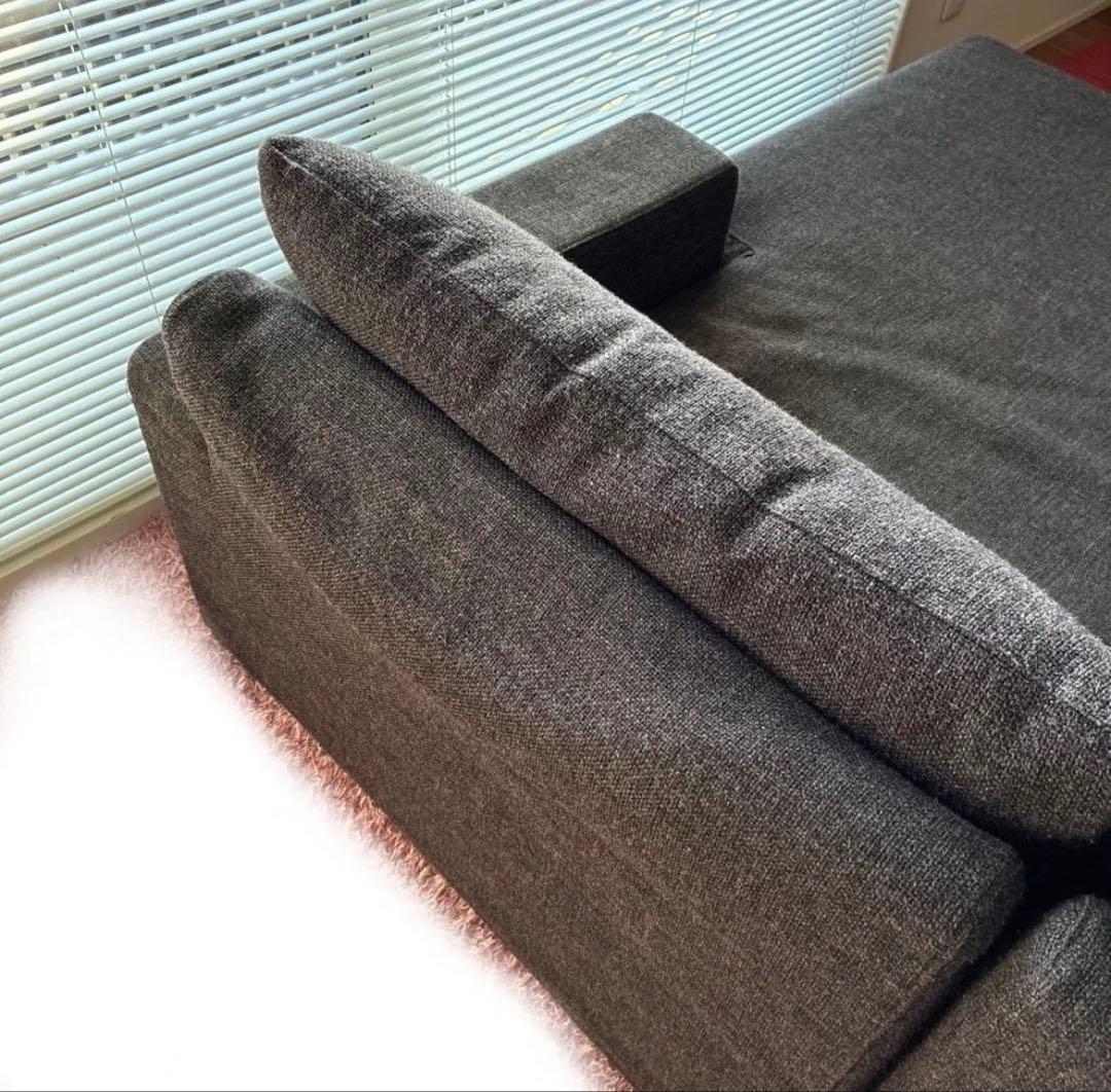 カウチソファ　ソファセット　② ロータイプ　ロングソファ　3個全部購入必要