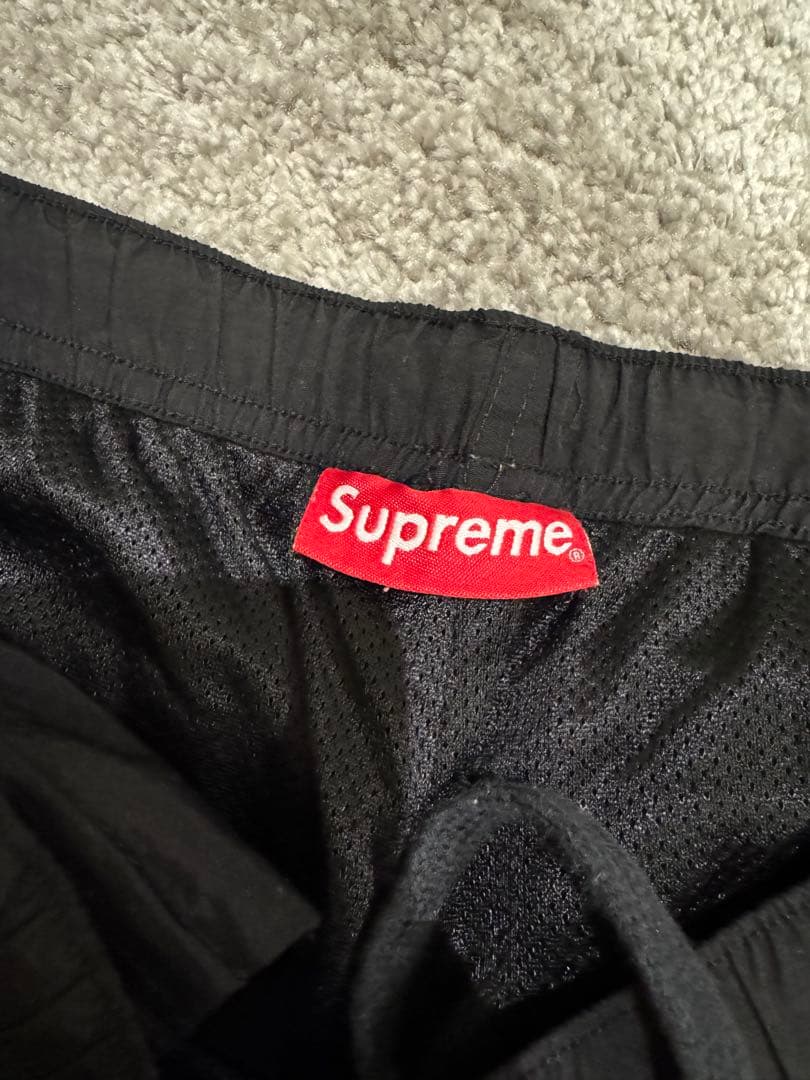 Supreme warm up pant 黒　S