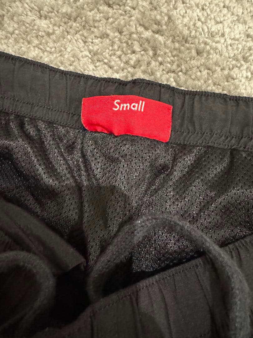 Supreme warm up pant 黒　S