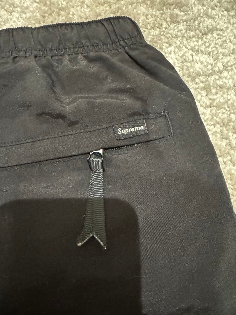 Supreme warm up pant 黒　S