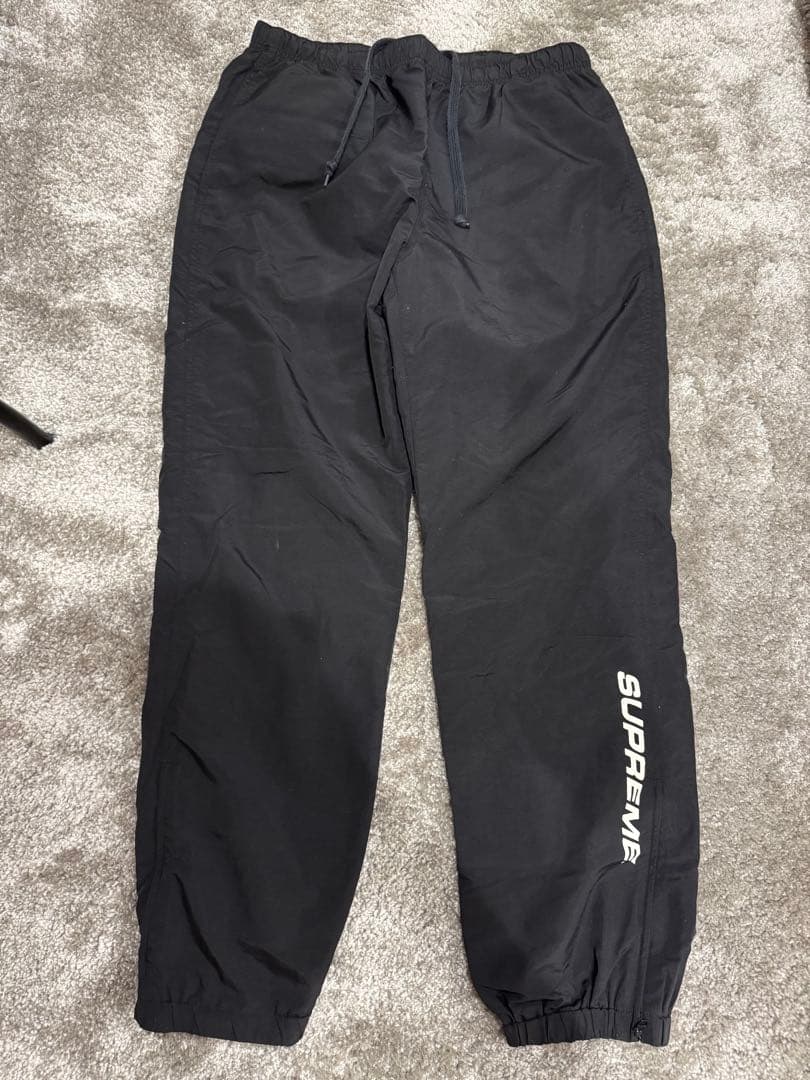 Supreme warm up pant 黒　S