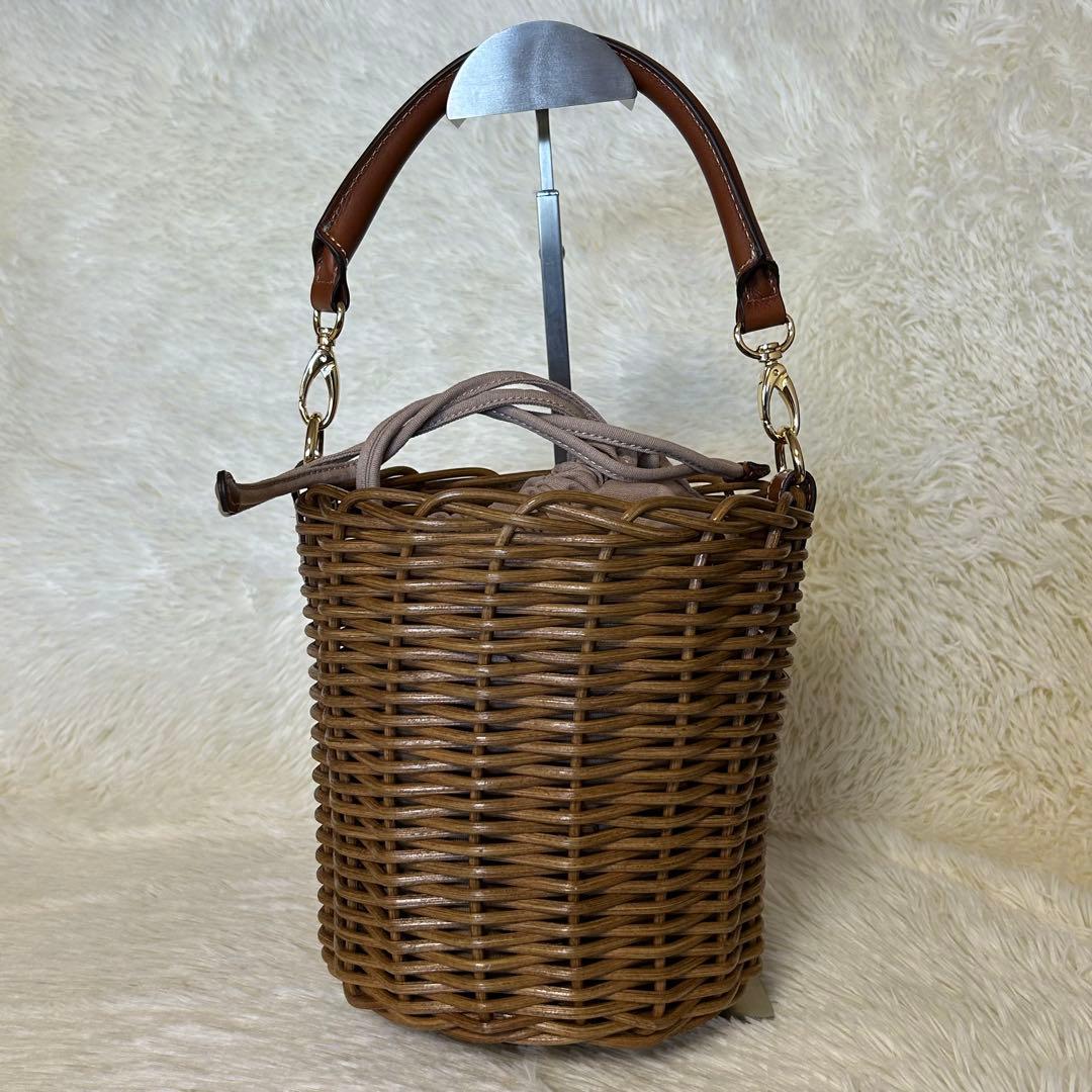 【美品】ATAOアタオ　かごバッグ　ブリーゼ