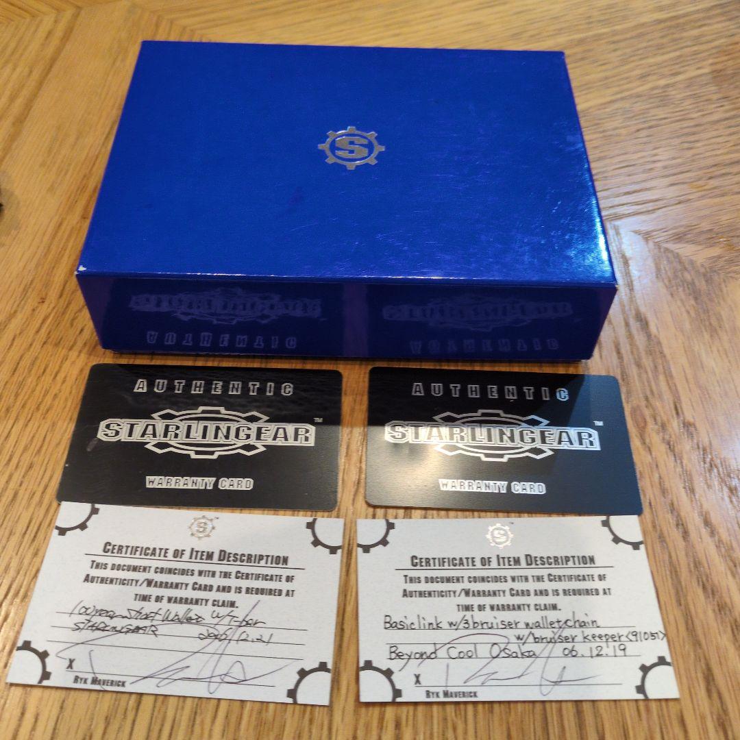STARLINGEAR スカルウォレットチェーン＆ウォレットセット売り