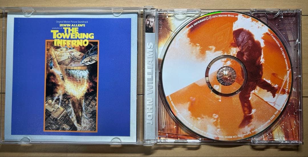 タワーリング・インフェルノ　サウンドトラックCD　ジョン・ウィリアムズ　限定品