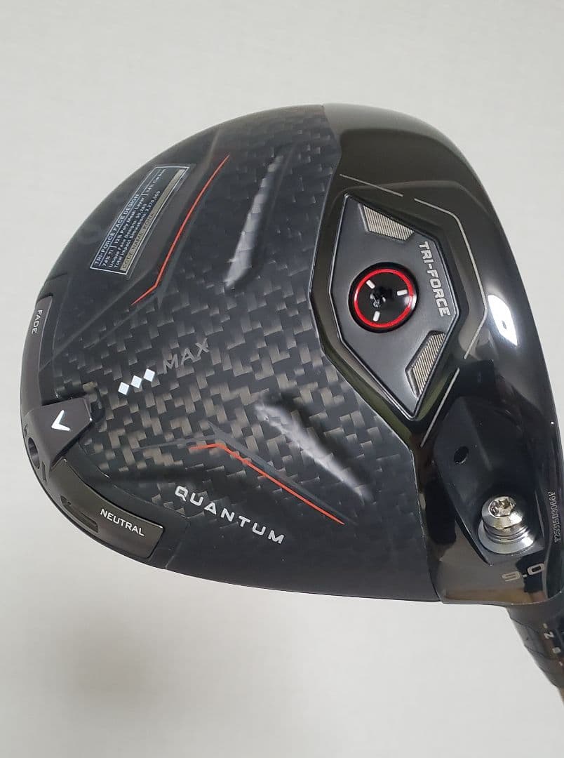 【超美品】QUANTUM トリプルダイヤモンド MAX 9.0度 ドライバー