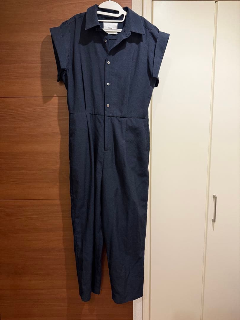 FORME ネイビー 半袖オールインワン　サイズ1