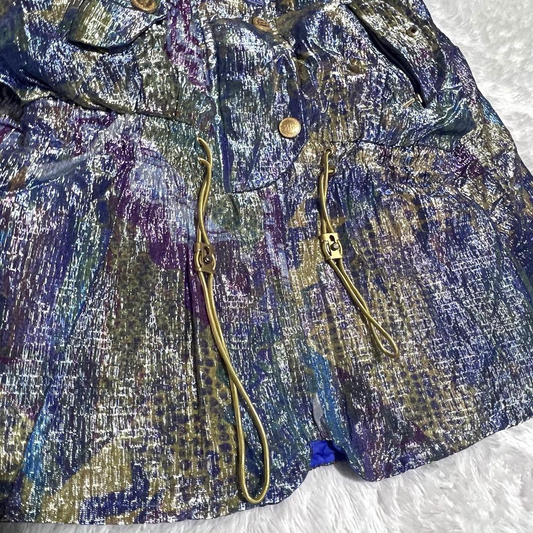 ヴィンテージ スノーウェア　上下　スキーウェア　金ボタン