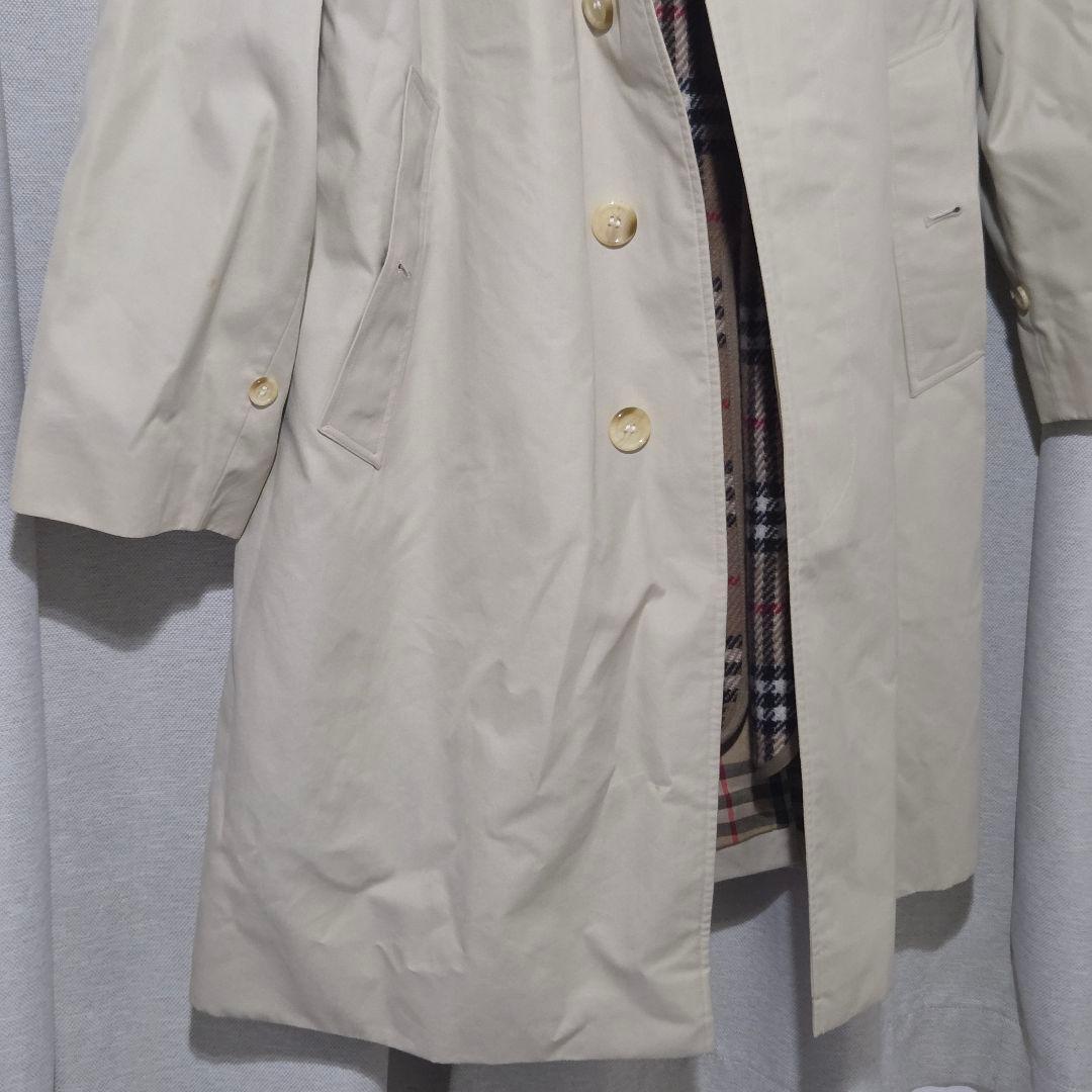 美品　BURBERRY VINTAGE ノバチェックステンカラーコート ライナー