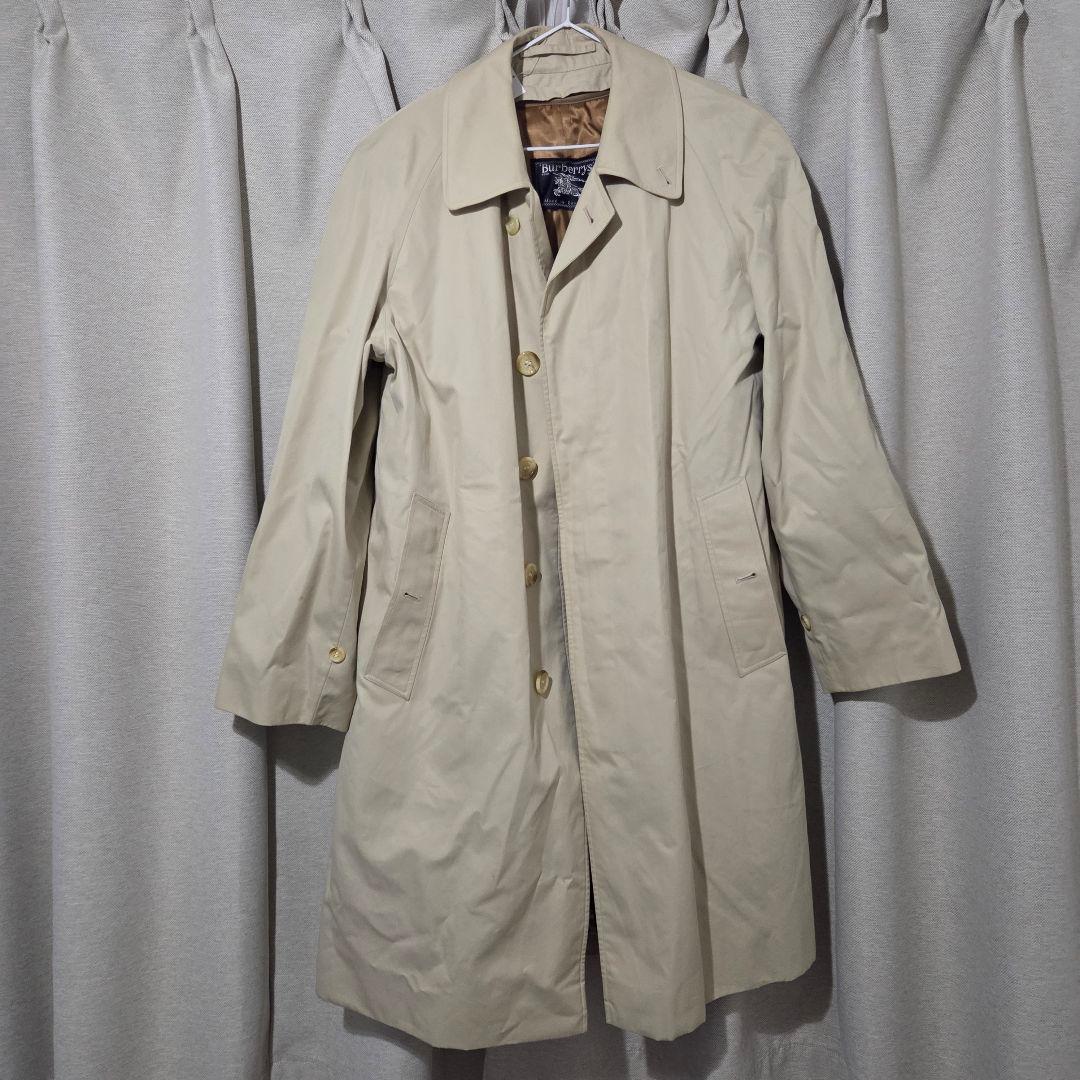 美品　BURBERRY VINTAGE ノバチェックステンカラーコート ライナー