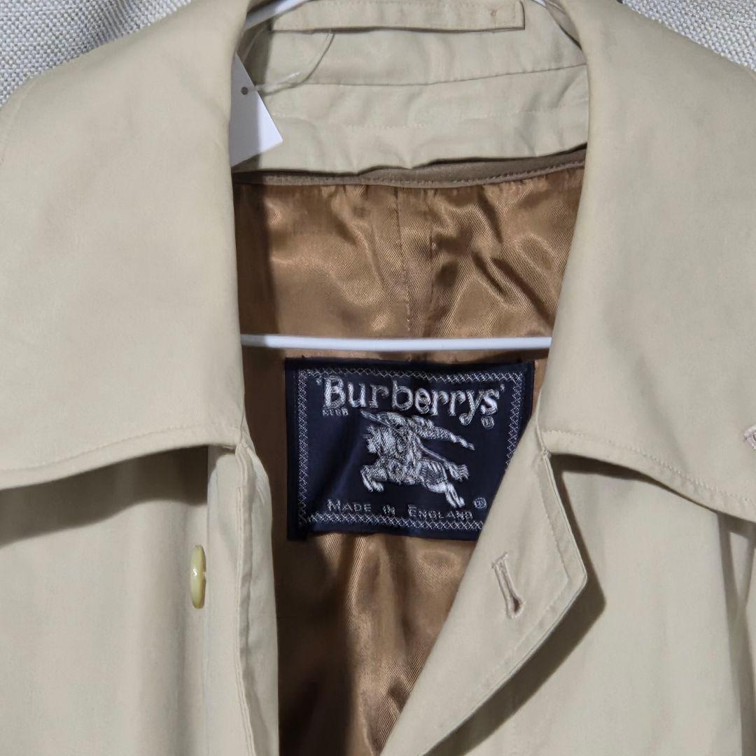 美品　BURBERRY VINTAGE ノバチェックステンカラーコート ライナー