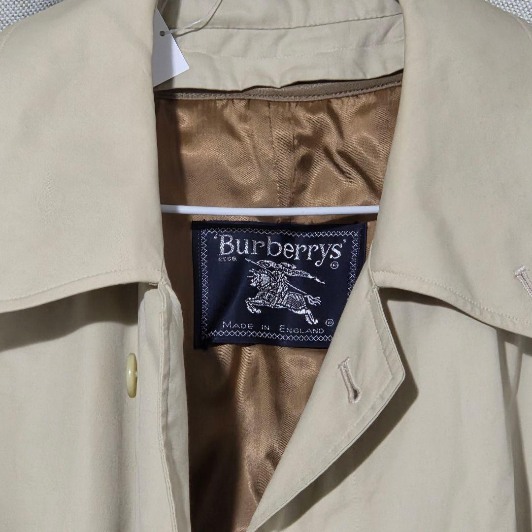 美品　BURBERRY VINTAGE ノバチェックステンカラーコート ライナー