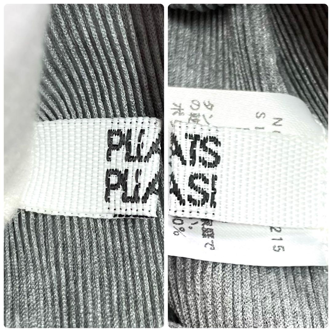 未使用級✨ PLEATSPLEASEプリーツプリーズハイネックグレー 3