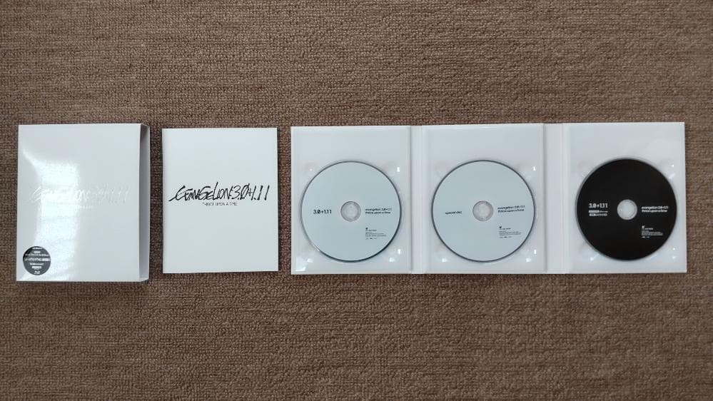 エヴァンゲリオン新劇場版　Blu-ray　全作品４セット