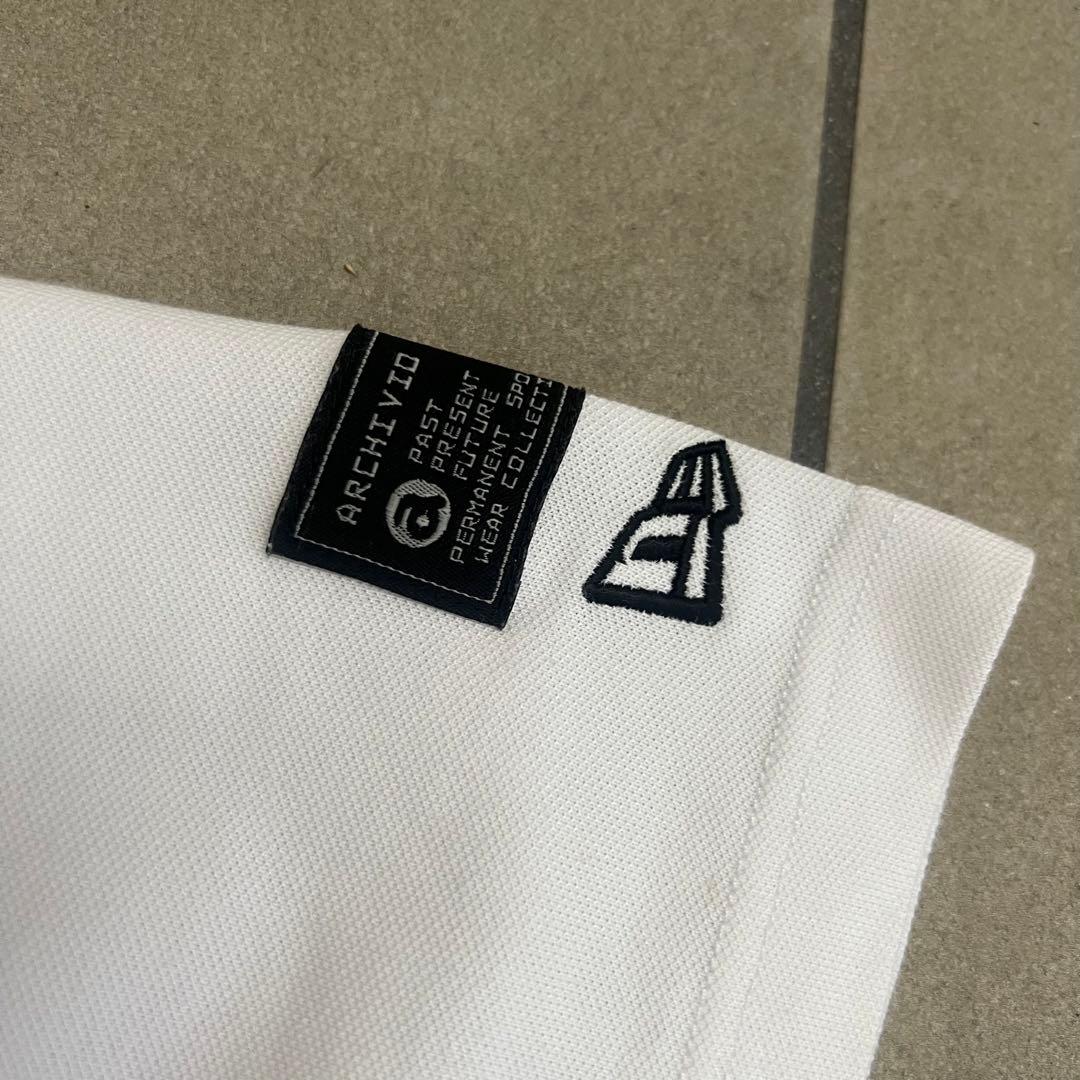 ARCHIVIO アルチビオ ニューエラ モックネック　シャツ　メンズ　ゴルフ