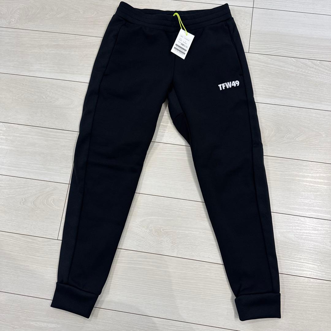 TFW49 ブラックダンボールジョガーパンツ S