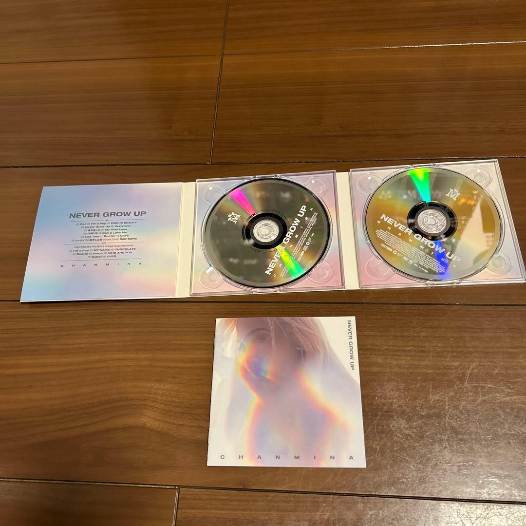 NEVER GROW UP ちゃんみな　【初回限定盤】