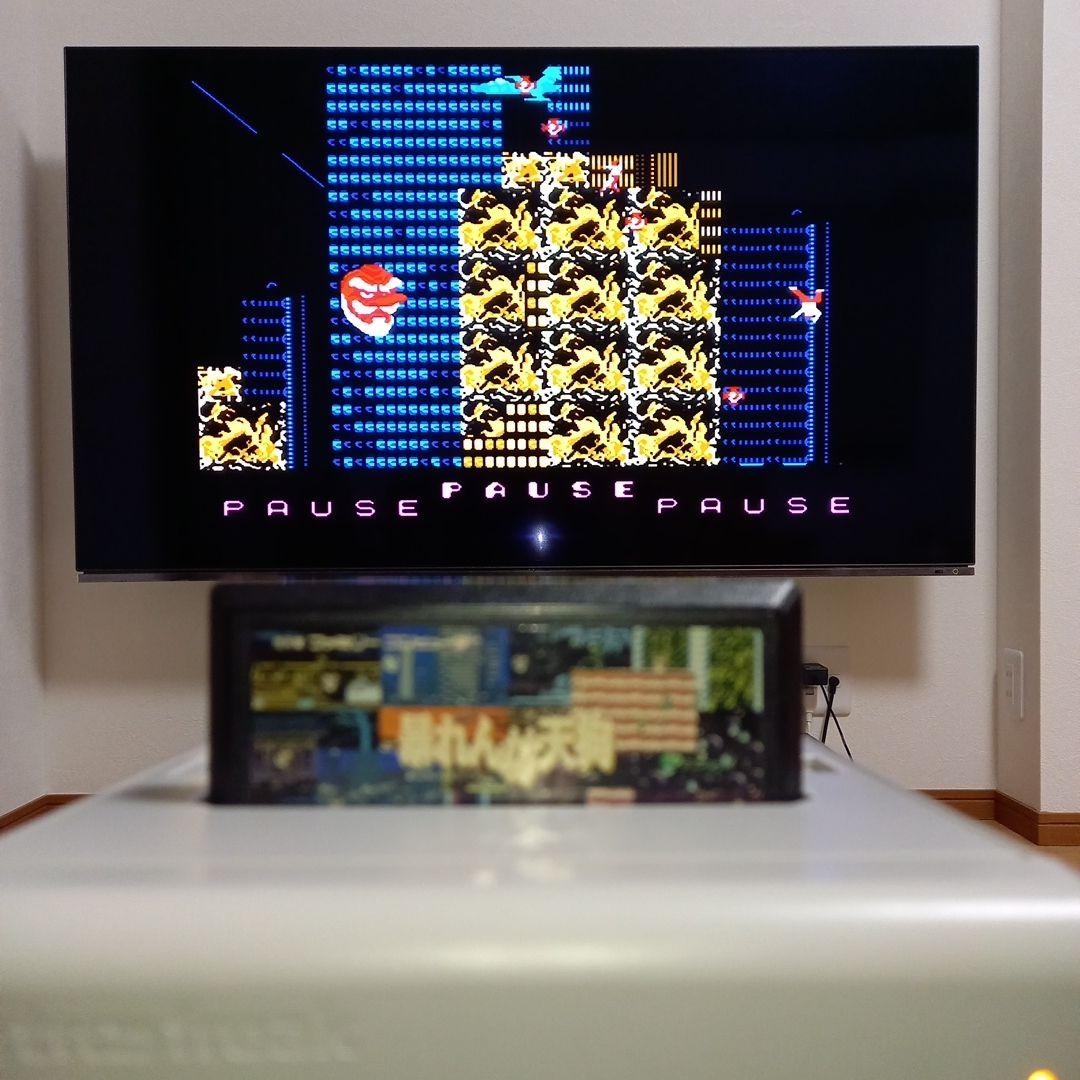 起動確認済み　ファミコン　暴れん坊天狗