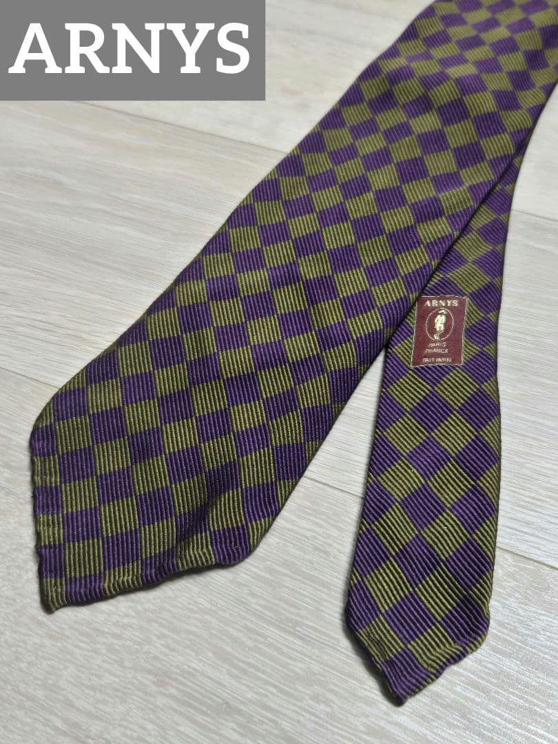 Arnys アルニス　ネクタイ　アトリエタイ　husbands charvet