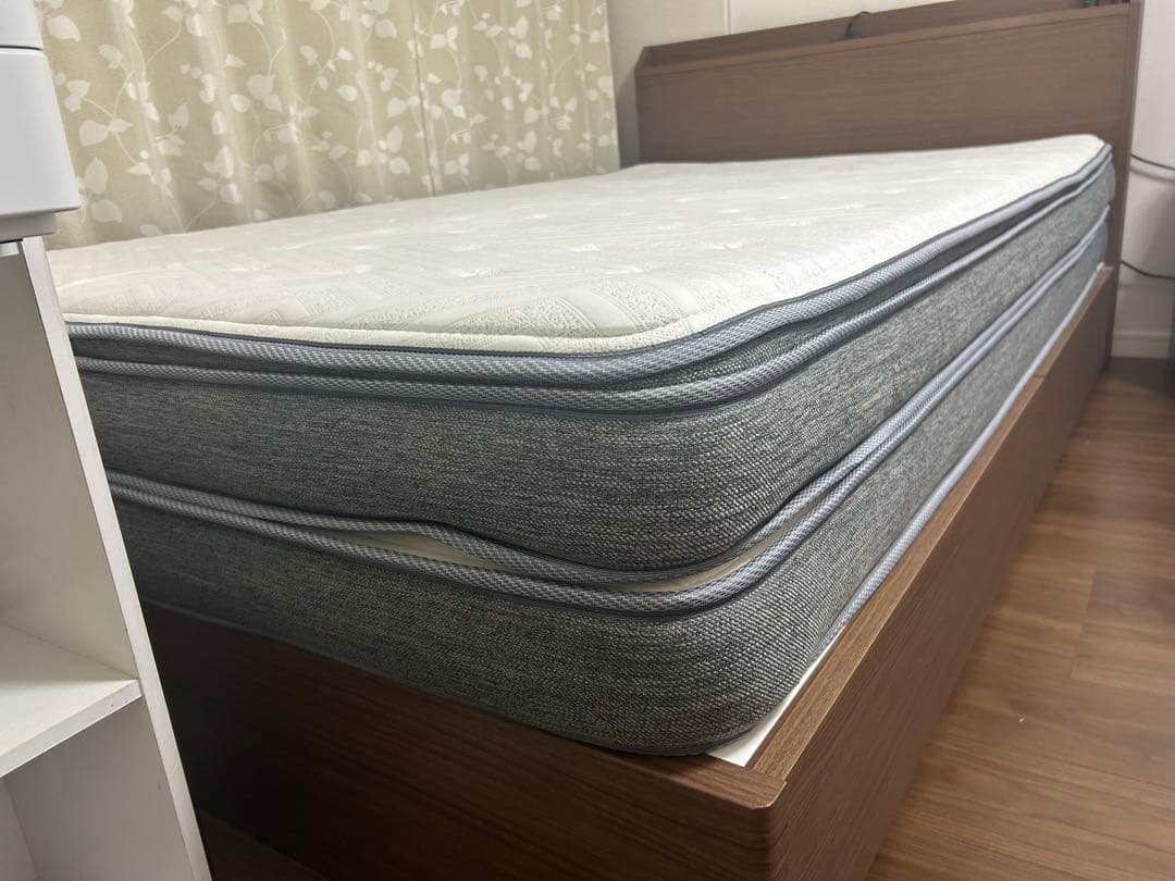 セミダブルマットレス （Nスリープハード)+ 吸水速乾ベッドパッド セミダブル