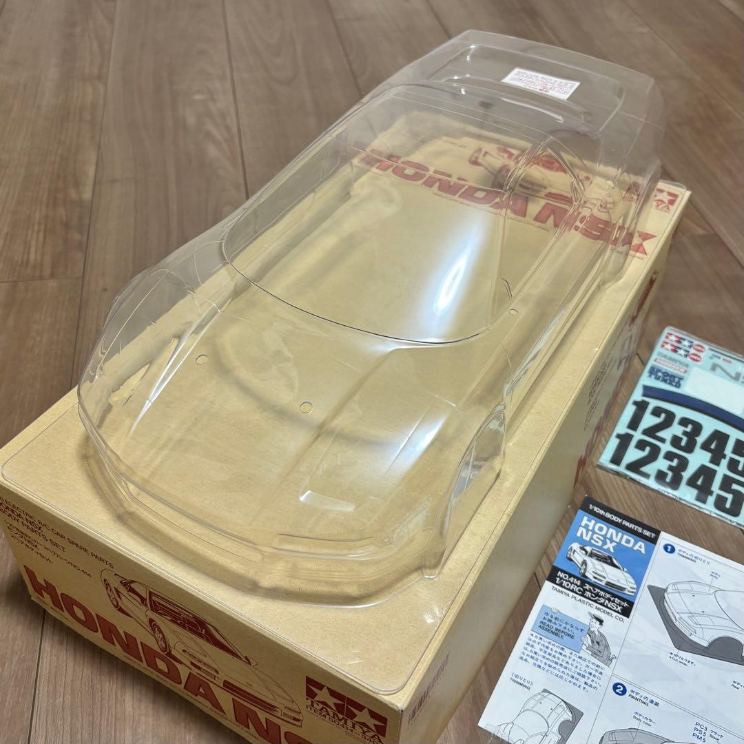 新品未塗装 タミヤ RC ホンダ NSX honda スペアボディ ラジコン