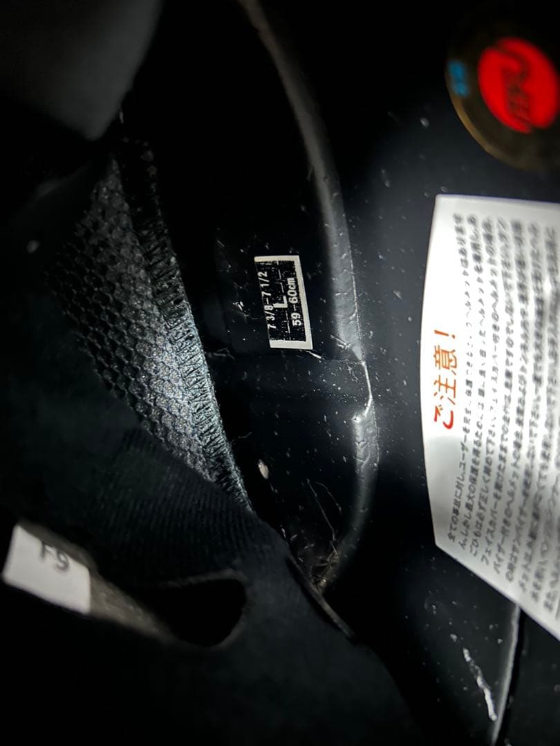 SHOEI X15 マットブラック　L