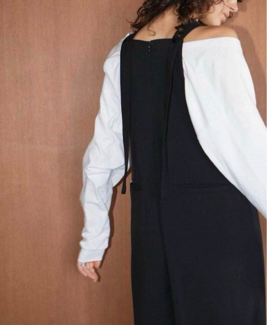 CLANE クラネ　COCOON SALOPETTE PANTSサロペット