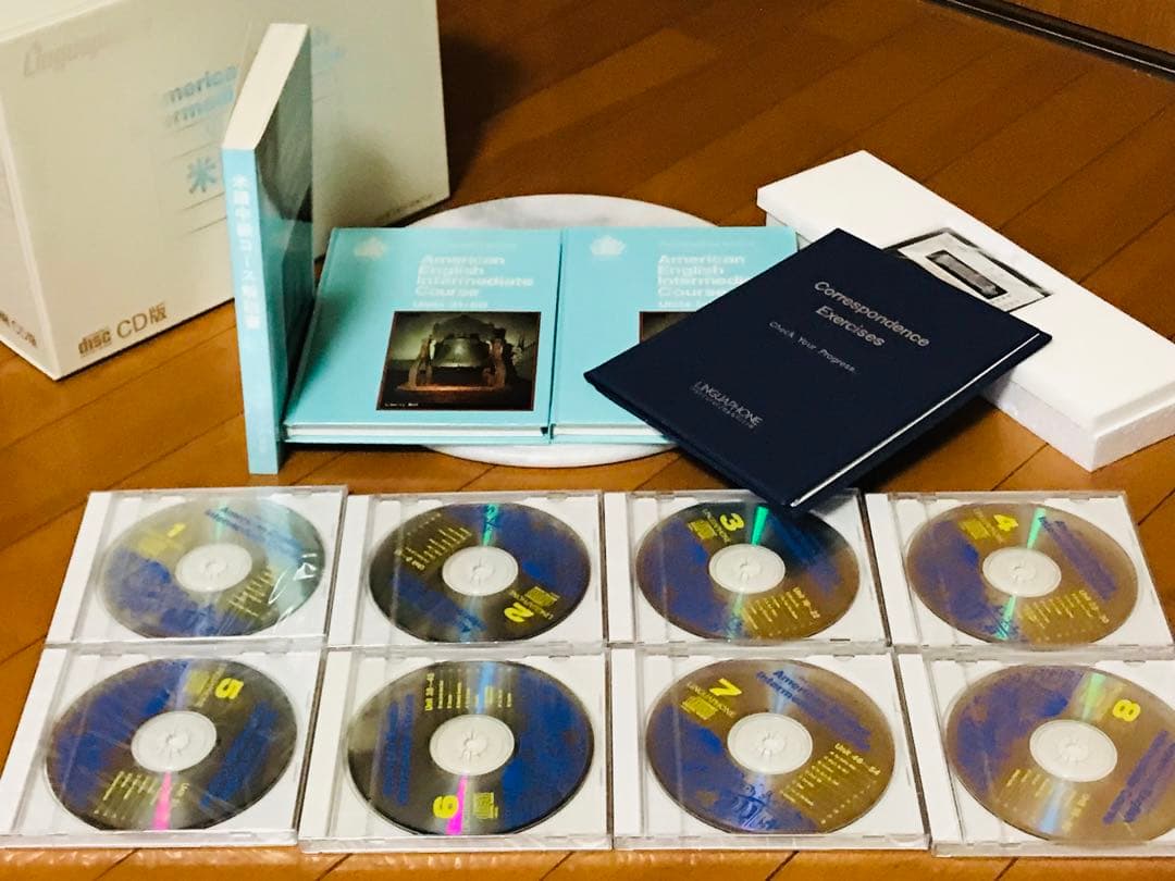 ★新品未使用★リンガフォン 米語中級コース CD版★