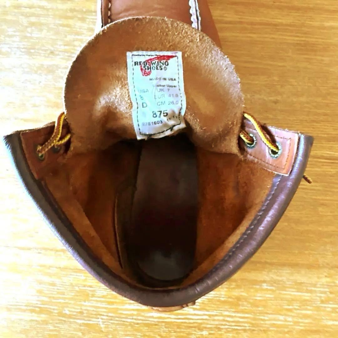 か*ん様 【875】RED WING 6インチ クラシックモック サイズ 8