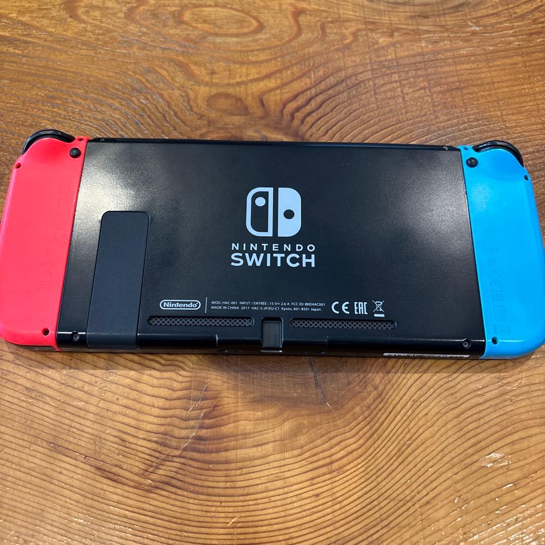 Nintendo Switch 本体 青/オレンジ 付属品全て揃ってます！