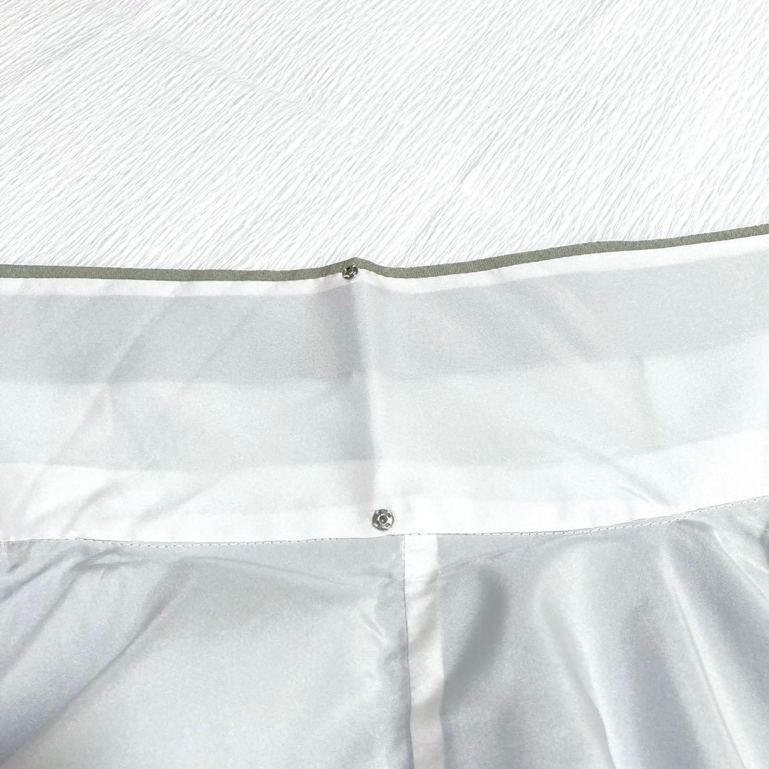 【美品✨】東レシルック　さんび　洗える着物　熊谷好博子　色無地　灰みの黄緑色P6