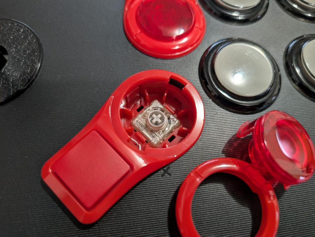 HITBOX　COMBO ExtensionとCOMBOボタン 30mm ①