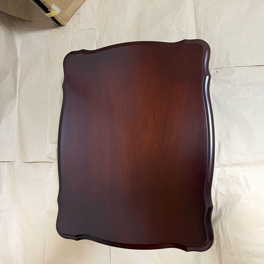 【未使用】 カリモク かりん ローテーブル クラシック オールドカリモク 80s