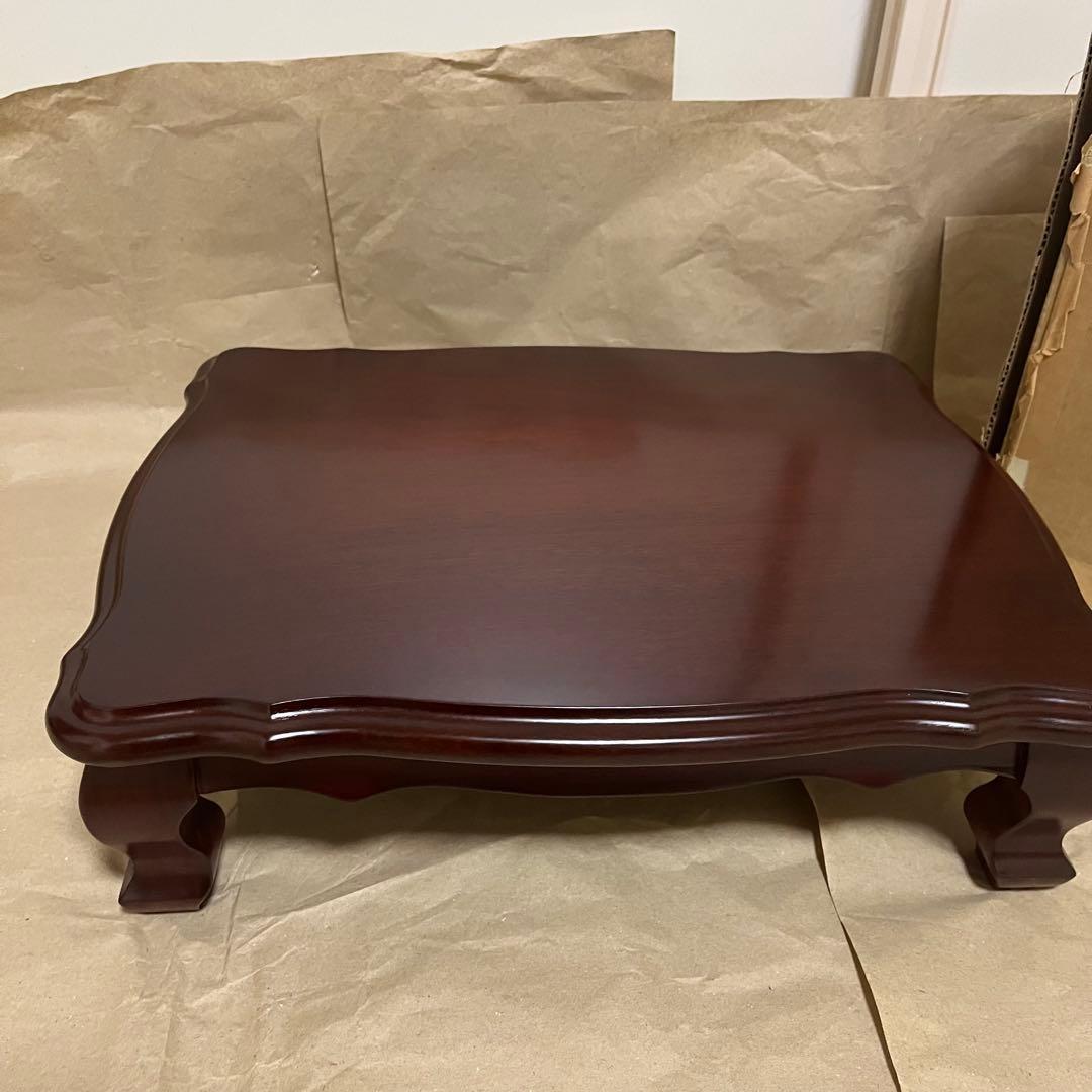 【未使用】 カリモク かりん ローテーブル クラシック オールドカリモク 80s