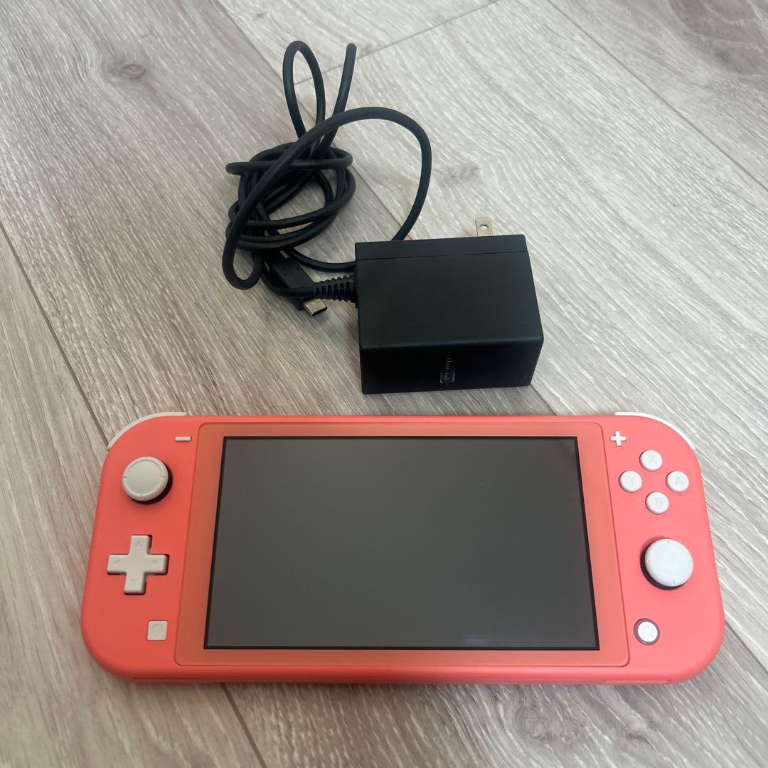 Nintendo Switch Lite ピンク 本体と充電器