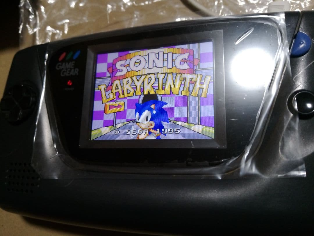 ゲームギア本体　2台セット　IPS液晶と純正液晶