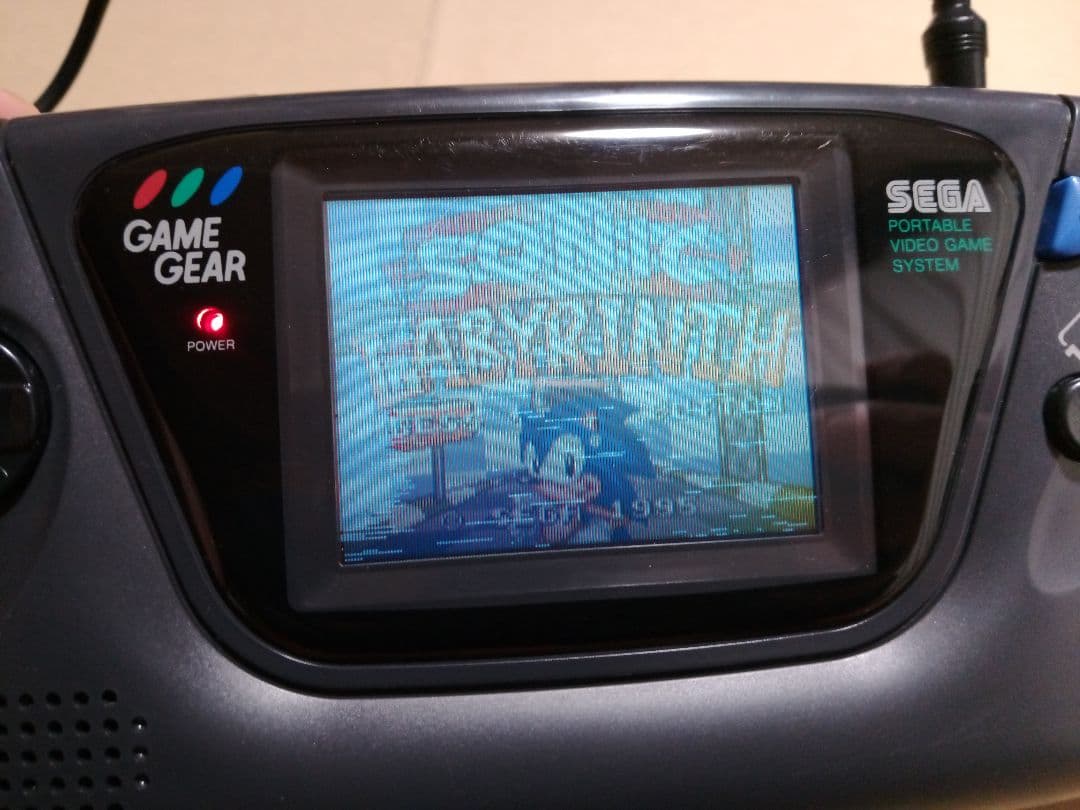 ゲームギア本体　2台セット　IPS液晶と純正液晶