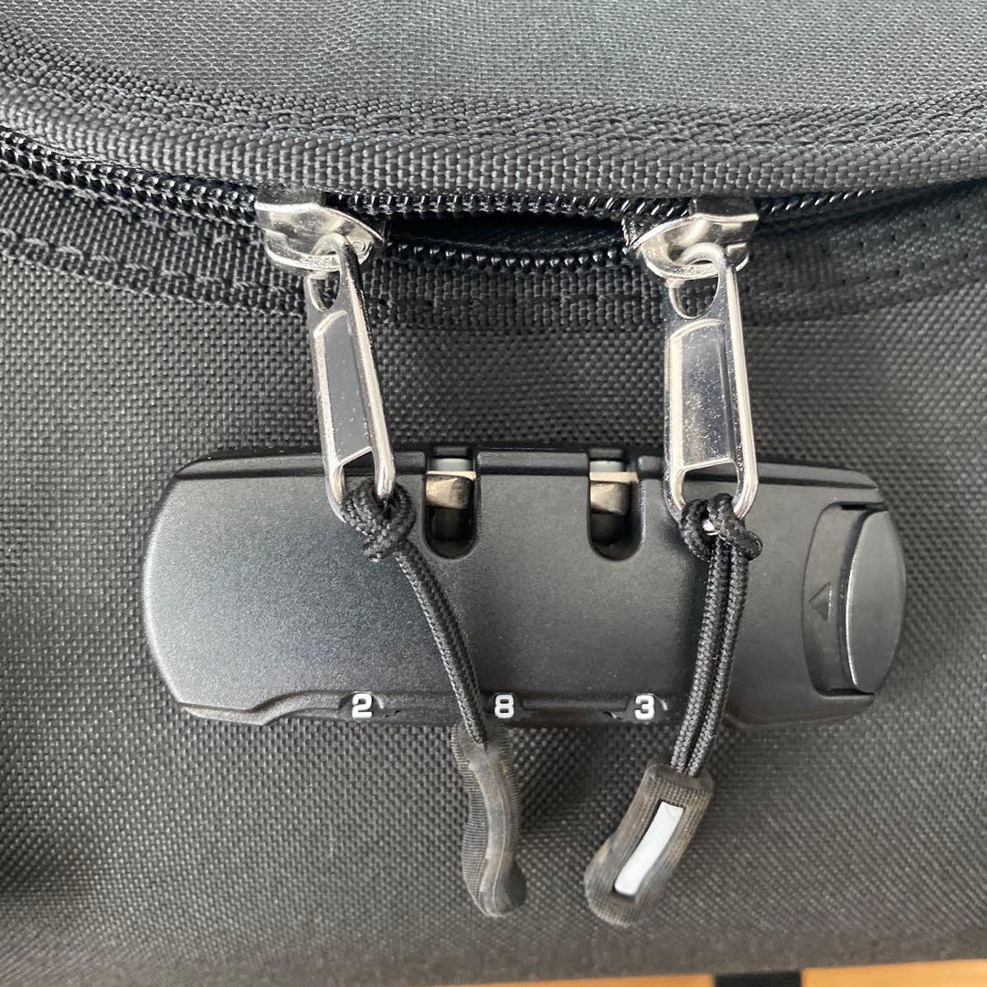 バイク用キャリア ブラック 中型サイドバッグ