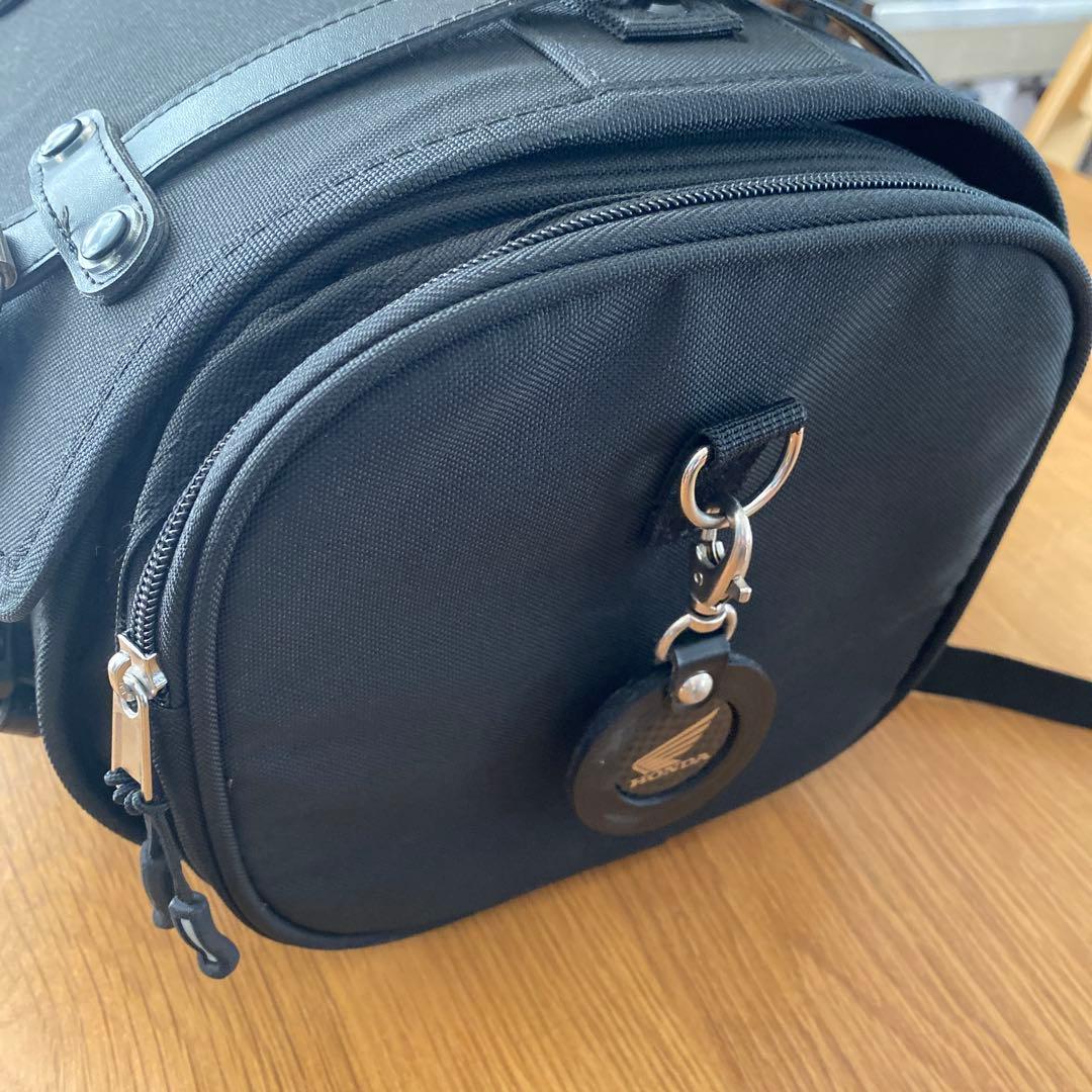 バイク用キャリア ブラック 中型サイドバッグ