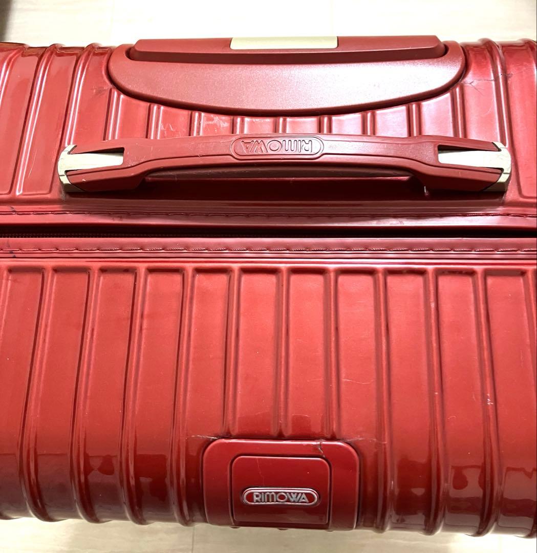 RIMOWA リモワ サルサデラックス 78L レッド 4輪 マルチホイール 赤