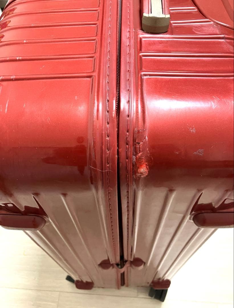 RIMOWA リモワ サルサデラックス 78L レッド 4輪 マルチホイール 赤