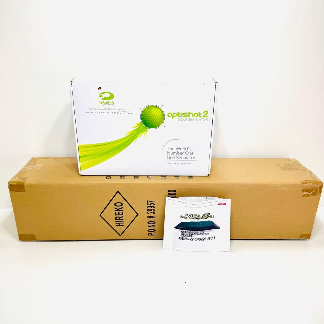オプティショット２（optishot2） 専用マット付き　ゴルフ　シュミーション