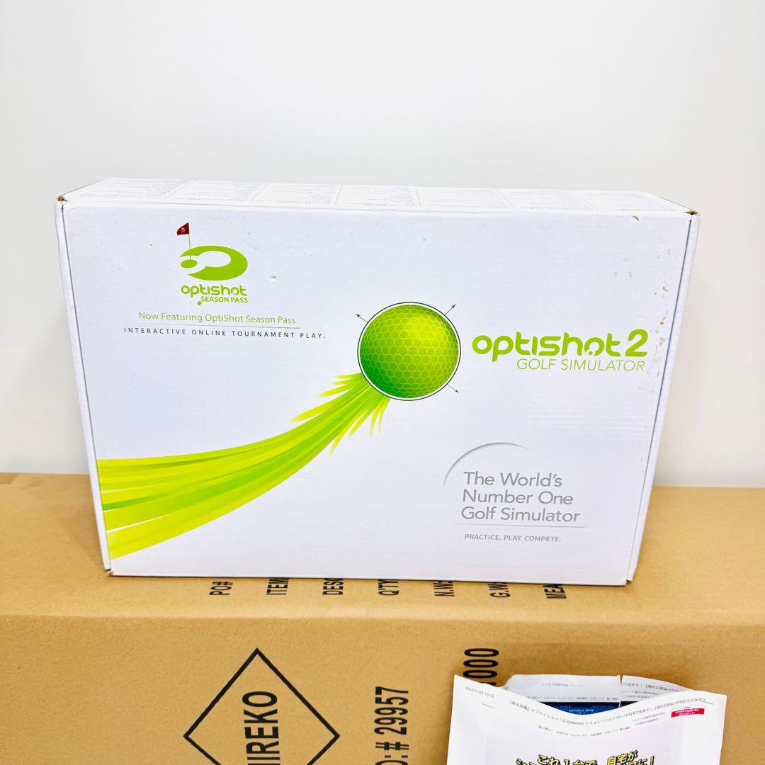 オプティショット２（optishot2） 専用マット付き　ゴルフ　シュミーション