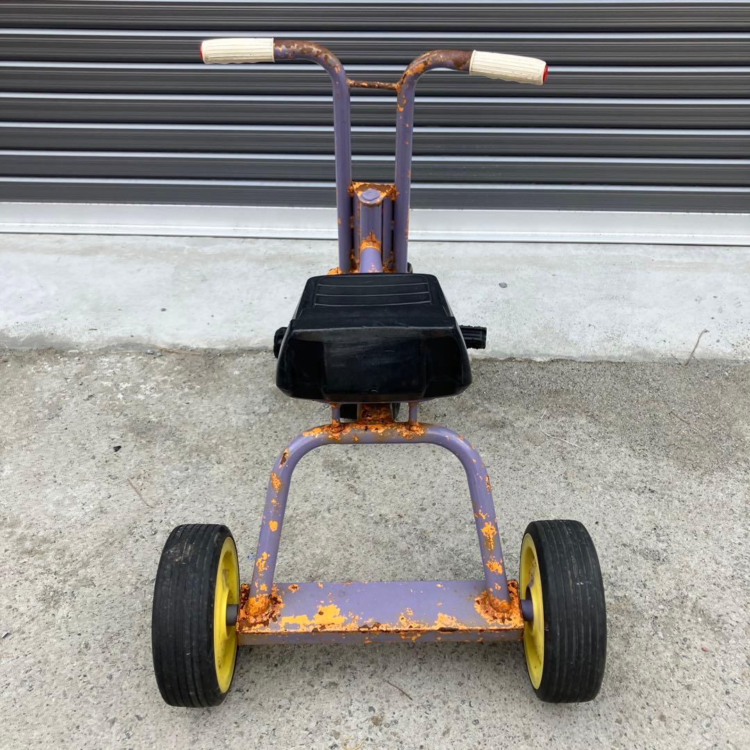 USA雑貨 ヴィンテージ モンスタートライク デカタイヤ 三輪車 キックボード