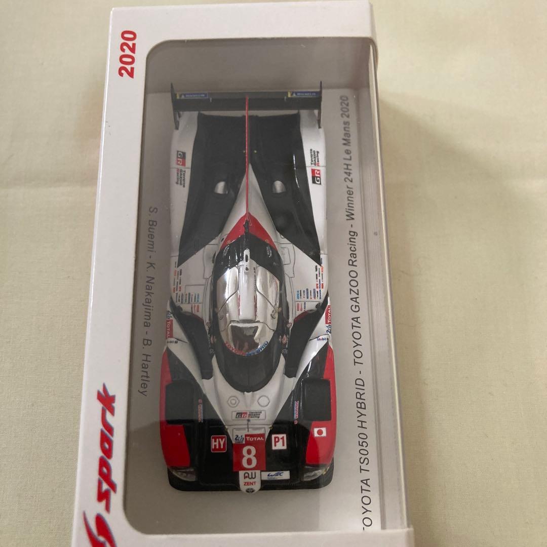 スパーク 1/43 トヨタ TS050HYBRID LM2020No.8 優勝車