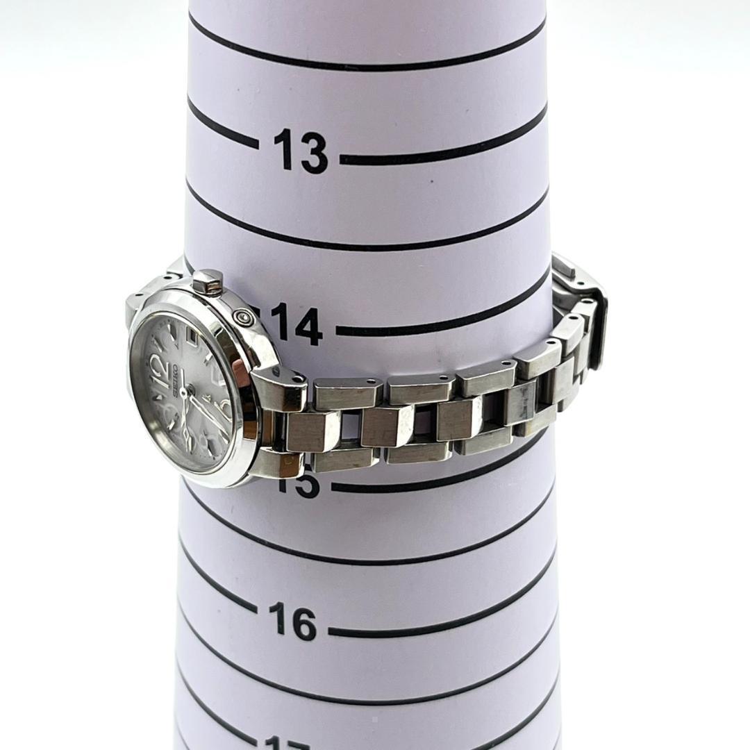 美品 セイコー 腕時計 ルキア 電波ソーラー電池 ラウンド 3針 レディース