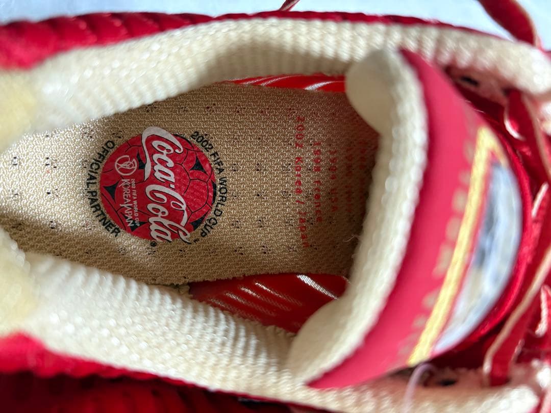 2002日韓W杯 新品 adidas ×Coca Cola スニーカー 26cm