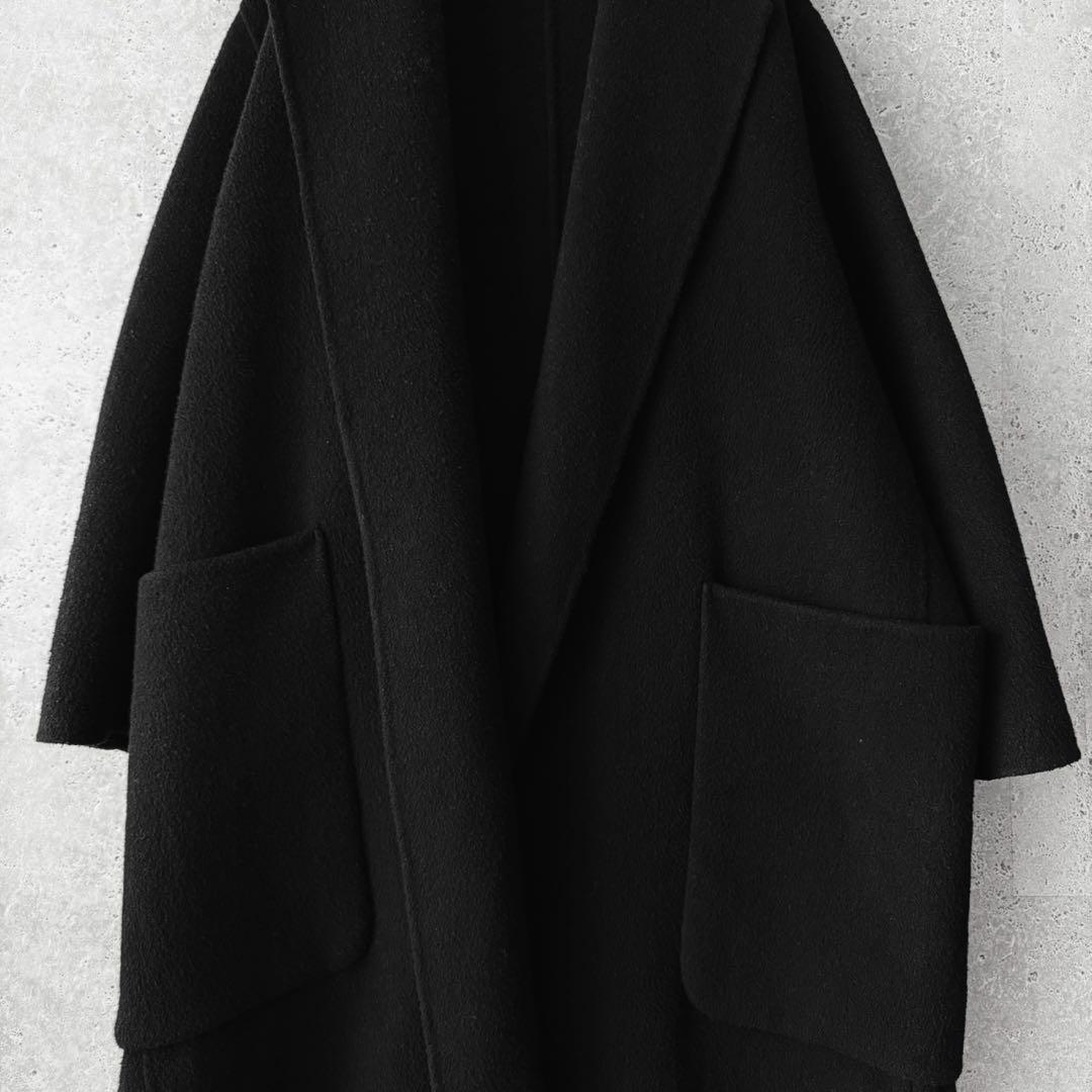 近年モデル✨TODAYFUL wool over coat ブラック　36