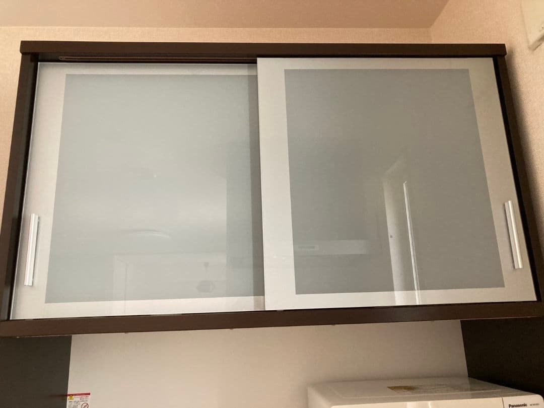 松田家具 Nクラッチ ダークブラウン 食器棚