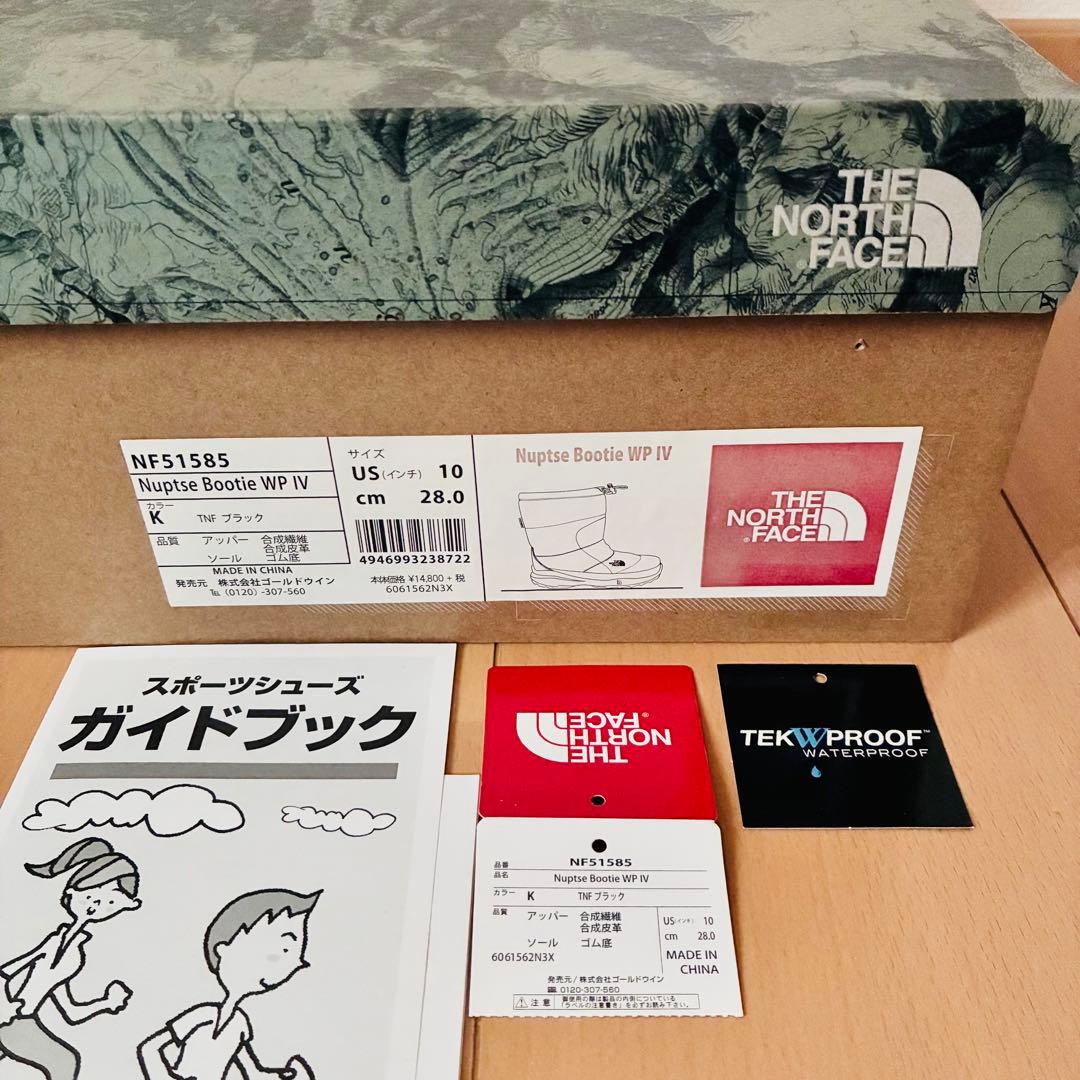 THE NORTH FACE ヌプシ ブーティー 28cm ブラック